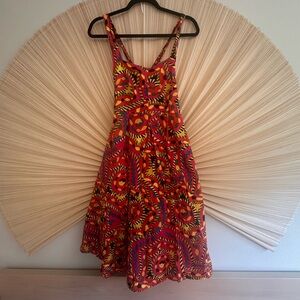 Colorful Geometric Maxi Dress